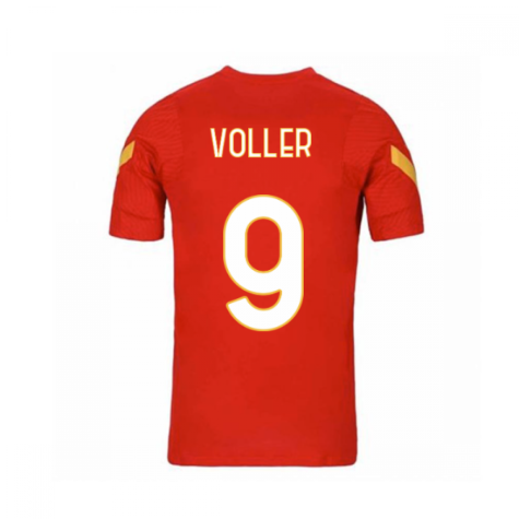 2020-2021 AS Roma Nike Training Shirt (Red) - Kids (VOLLER 9)
