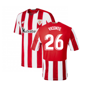 2020-2021 Athletic Bilbao Home Shirt (Vicente 26)