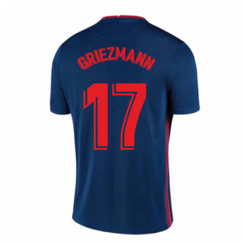 2020-2021 Atletico Madrid Away Nike Shirt (Kids) (GRIEZMANN 17)