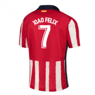 2020-2021 Atletico Madrid Home Nike Shirt (Kids) (JOAO FELIX 7)