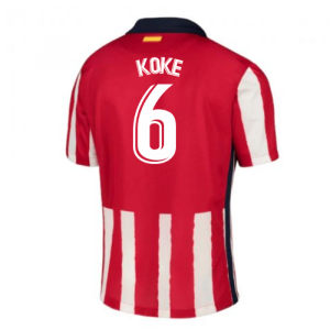 2020-2021 Atletico Madrid Home Nike Shirt (Kids) (KOKE 6)