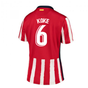 2020-2021 Atletico Madrid Home Nike Shirt (Ladies) (KOKE 6)