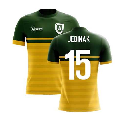 2025-2026 Australia Airo Concept Home Shirt (Jedinak 15)