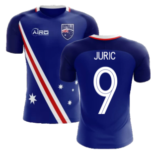 2023-2024 Australia Flag Away Concept Football Shirt (Juric 9)