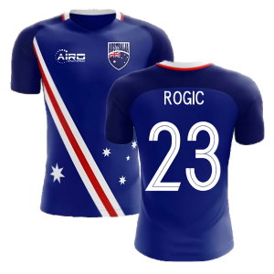 2025-2026 Australia Flag Away Concept Football Shirt (Rogic 23)