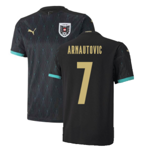 2020-2021 Austria Away Puma Football Shirt (ARNAUTOVIC 7)
