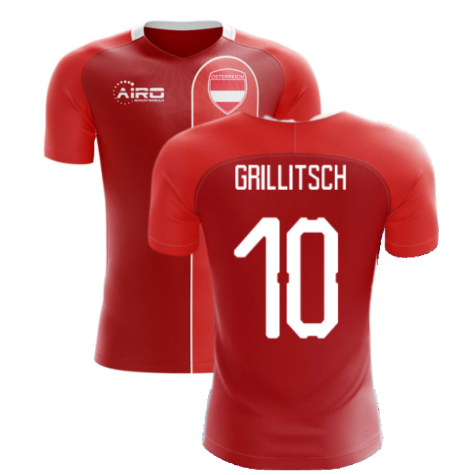 2023-2024 Austria Home Concept Football Shirt (GRILLITSCH 10)