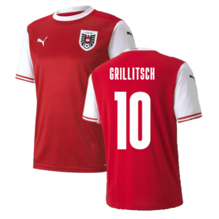 2020-2021 Austria Home Puma Football Shirt (GRILLITSCH 10)