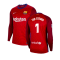 2020-2021 Barcelona Away Goalkeeper Shirt (Red) - Kids (Ter Stegen 1)