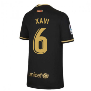 2020-2021 Barcelona Away Nike Shirt (Kids) (XAVI 6)