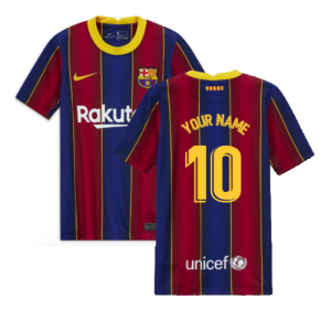 2020-2021 Barcelona Home Jersey (Kids)