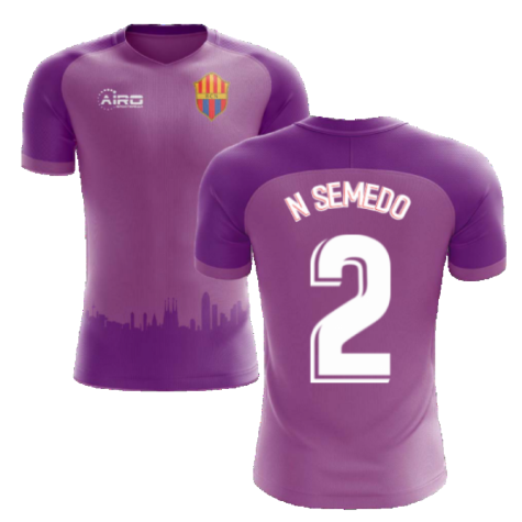 2020-2021 Barcelona Third Concept Football Shirt (N Semedo 2) - Kids