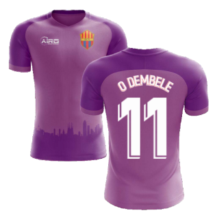 2023-2024 Barcelona Third Concept Football Shirt (O Dembele 11)