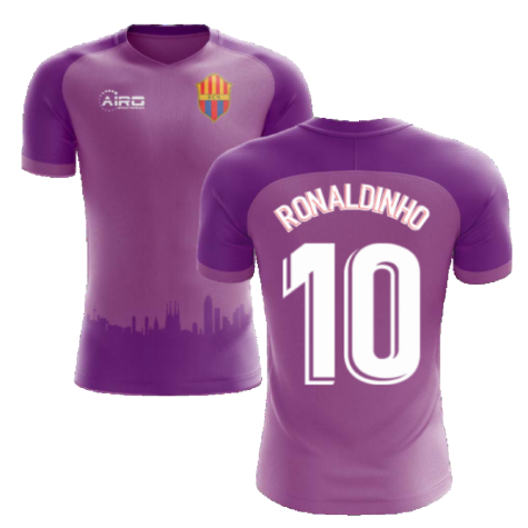 2023-2024 Barcelona Third Concept Football Shirt (Ronaldinho 10)