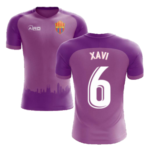 2020-2021 Barcelona Third Concept Football Shirt (Xavi 6) - Kids