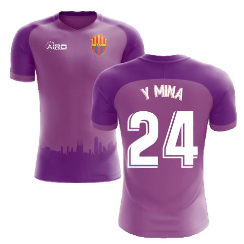 2025-2026 Barcelona Third Concept Football Shirt (Y Mina 24)