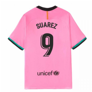 2020-2021 Barcelona Third Nike Football Shirt (SUAREZ 9)