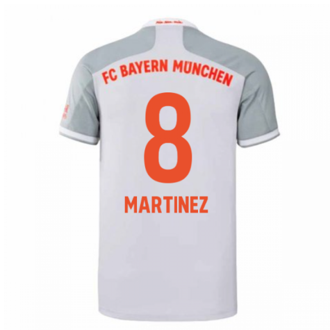 2020-2021 Bayern Munich Adidas Away Football Shirt (MARTINEZ 8)