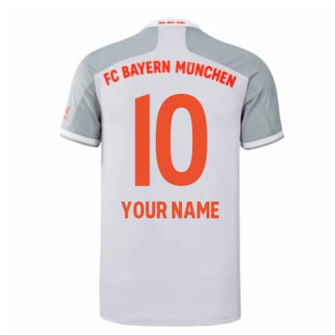 2020-2021 Bayern Munich Adidas Away Football Shirt (Your Name)