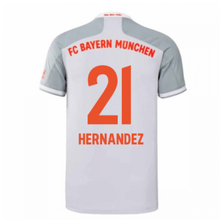 2020-2021 Bayern Munich Adidas Away Shirt (Kids) (HERNANDEZ 21)