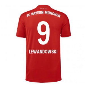 2020-2021 Bayern Munich Adidas Home Football Shirt (LEWANDOWSKI 9)