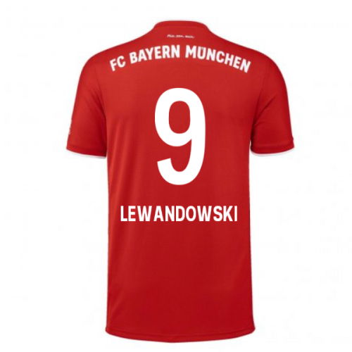 2020-2021 Bayern Munich Adidas Home Football Shirt (LEWANDOWSKI 9)
