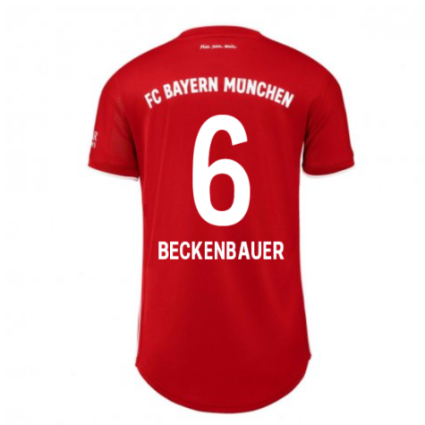 2020-2021 Bayern Munich Adidas Home Womens Shirt (BECKENBAUER 6)
