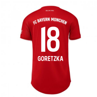 2020-2021 Bayern Munich Adidas Home Womens Shirt (GORETZKA 18)