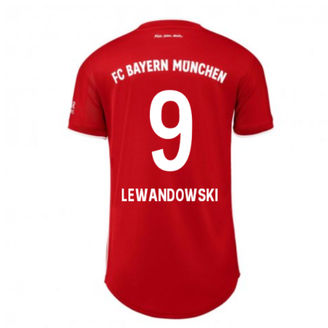 2020-2021 Bayern Munich Adidas Home Womens Shirt (LEWANDOWSKI 9)