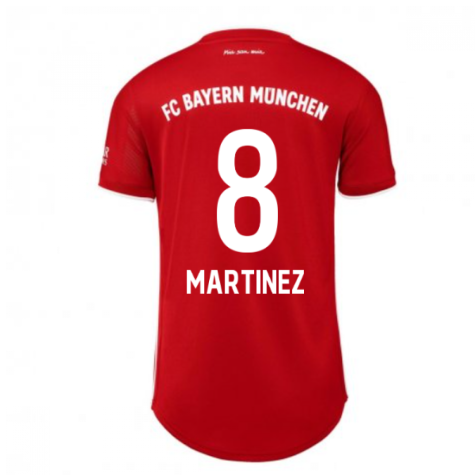 2020-2021 Bayern Munich Adidas Home Womens Shirt (MARTINEZ 8)