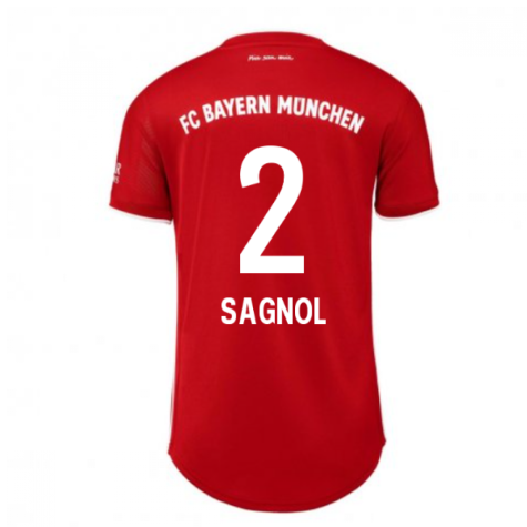 2020-2021 Bayern Munich Adidas Home Womens Shirt (SAGNOL 2)