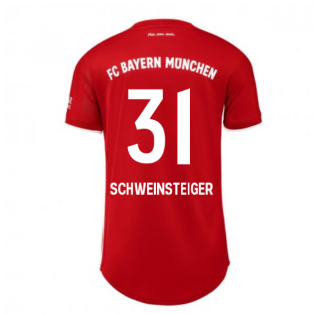 2020-2021 Bayern Munich Adidas Home Womens Shirt (SCHWEINSTEIGER 31)