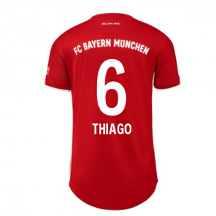 2020-2021 Bayern Munich Adidas Home Womens Shirt (THIAGO 6)