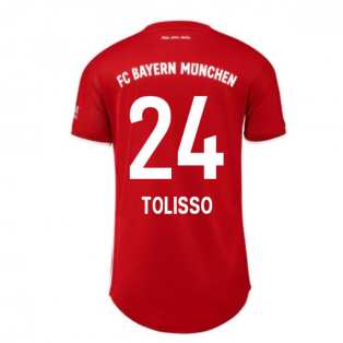 2020-2021 Bayern Munich Adidas Home Womens Shirt (TOLISSO 24)