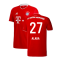 2020-2021 Bayern Munich Home Shirt (ALABA 27)