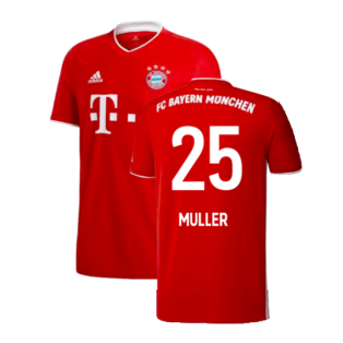 2020-2021 Bayern Munich Home Shirt (MULLER 25)