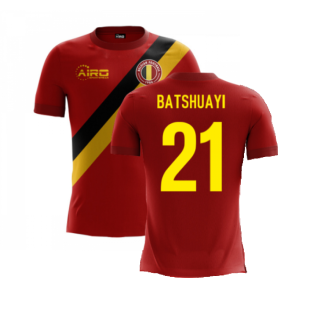 2023-2024 Belgium Airo Concept Home Shirt (Batshuayi 21)