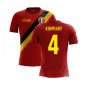 2022-2023 Belgium Airo Concept Home Shirt (Kompany 4) - Kids