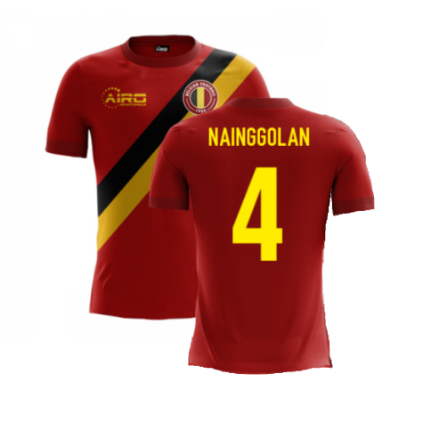 2023-2024 Belgium Airo Concept Home Shirt (Nainggolan 4) - Kids
