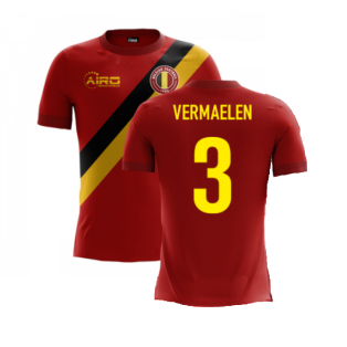 2022-2023 Belgium Airo Concept Home Shirt (Vermaelen 3) - Kids