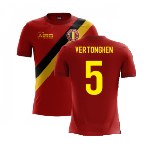 2022-2023 Belgium Airo Concept Home Shirt (Vertonghen 5) - Kids