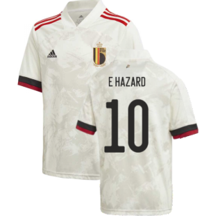 2020-2021 Belgium Away Shirt (Kids) (E HAZARD 10)