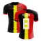 2023-2024 Belgium Flag Concept Football Shirt (Fellaini 8) - Kids