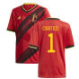2020-2021 Belgium Home Adidas Football Shirt (Kids) (COURTOIS 1)