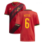 2020-2021 Belgium Home Adidas Football Shirt (WITSEL 6)