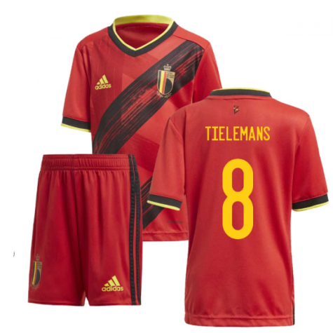 2020-2021 Belgium Home Adidas Mini Kit (TIELEMANS 8)
