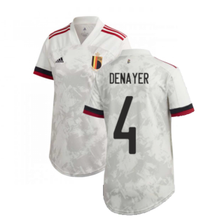 2020-2021 Belgium Womens Away Shirt (DENAYER 4)