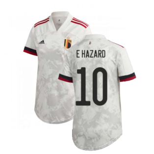 2020-2021 Belgium Womens Away Shirt (E HAZARD 10)