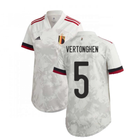 2020-2021 Belgium Womens Away Shirt (VERTONGHEN 5)