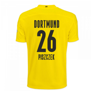 2020-2021 Borussia Dortmund Puma Home Football Shirt (PISZCZEK 26)